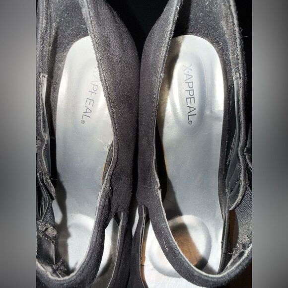 X-Appeal Women’s Black Carson Mary Jane Heels Size 10 EUC - Picture 8 of 9